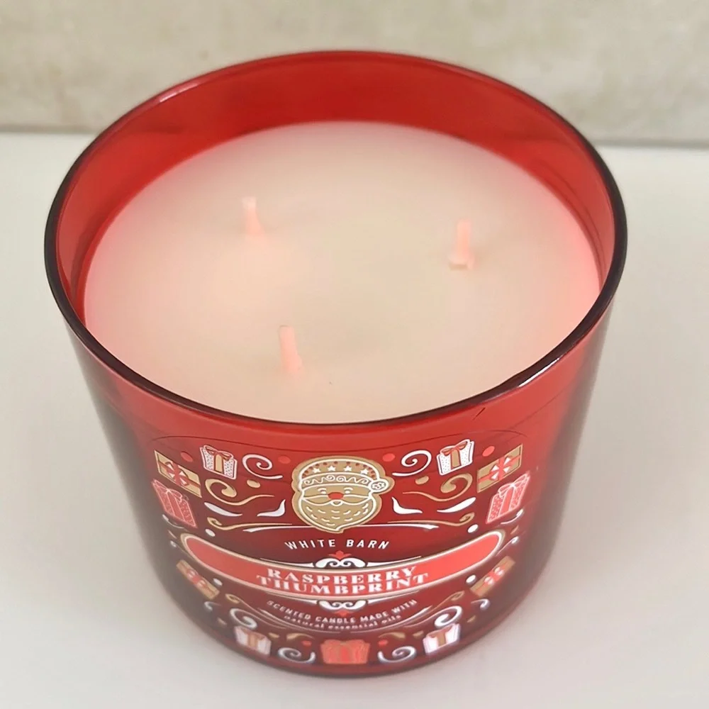Bath & Body Works Raspberry Thumbprint Candle